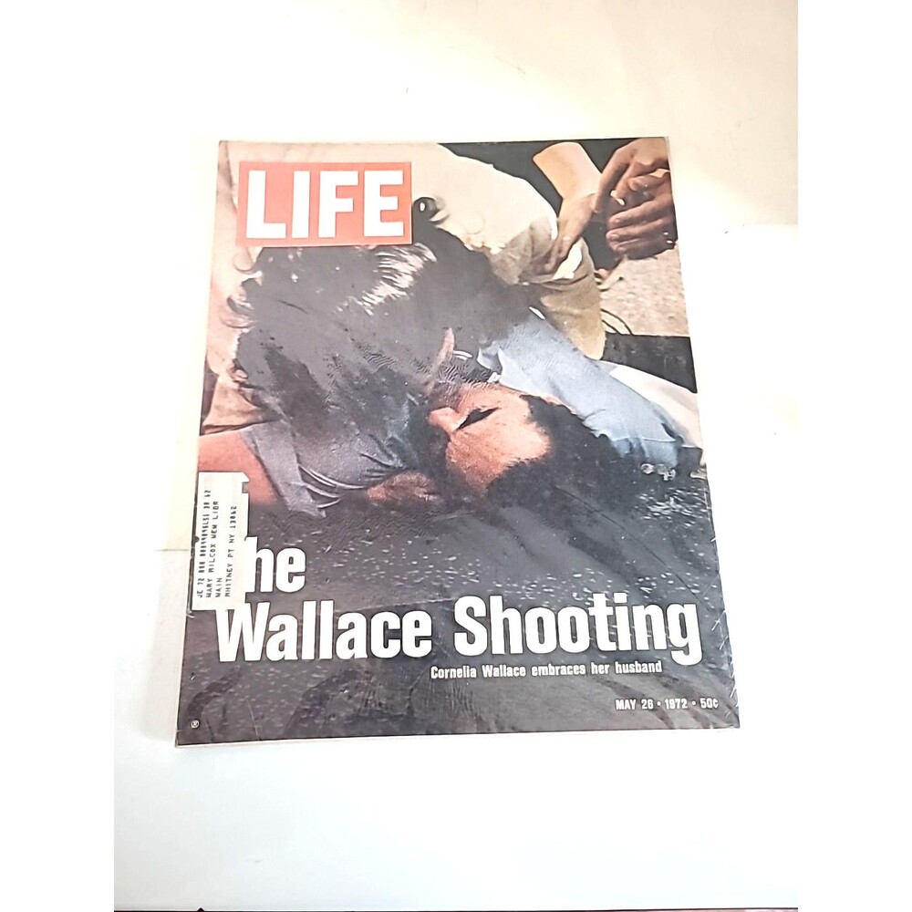 Vintage Life Magazine May 26 1972 The Wallace Shooting W/Protective Sleeve